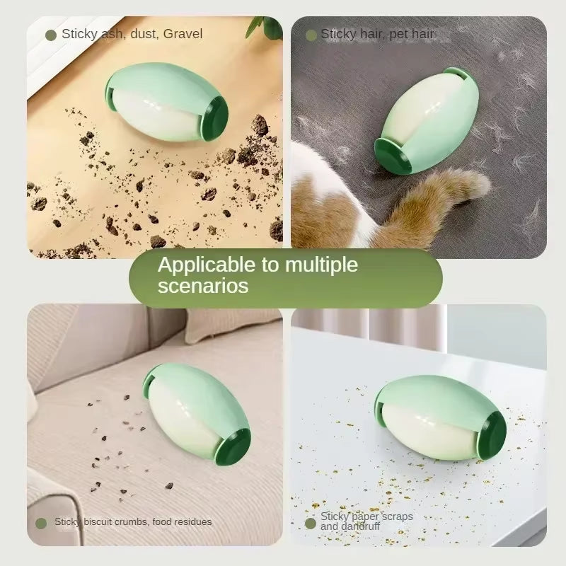 Reusable Portable Roller for Clothes Pet Hair Remover Dust Removal Eliminator Brush Hairs Sticky Portable Gel Lint from Cl